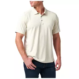 41298-1000 Short Sleeve Polo Shirt Paramount Crest Silver Birch Brand 5.11 Tactical