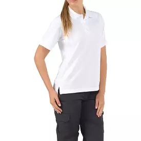 61165-010 PLAYERA POLO PERFORMANCE M/C BLANCA DAMA 5.11 TALLA CH