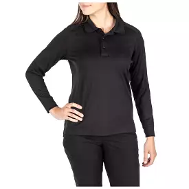 62408-019 Women's Black 5.11 Tactical Performance Polo Shirt - M/L