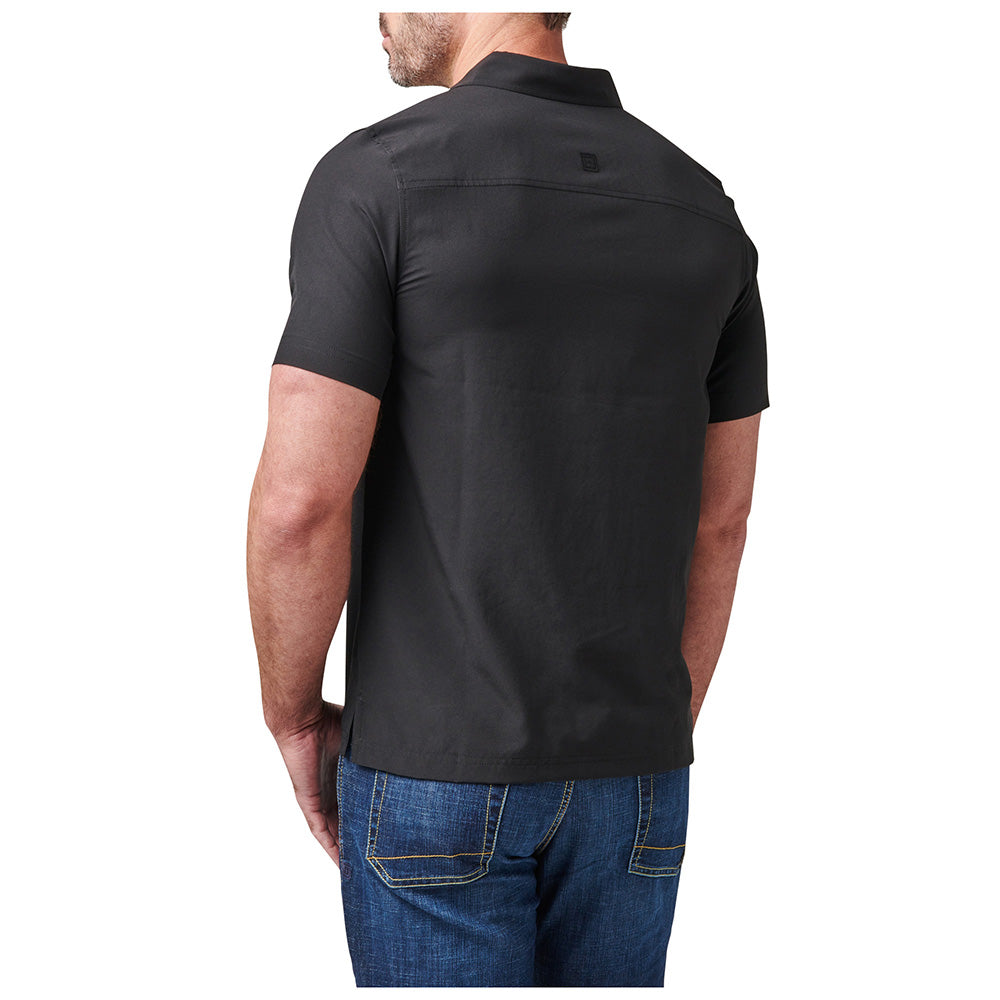 71220-019 Polo Shirt Short Sleeve Flex Black 5.11 Tactical