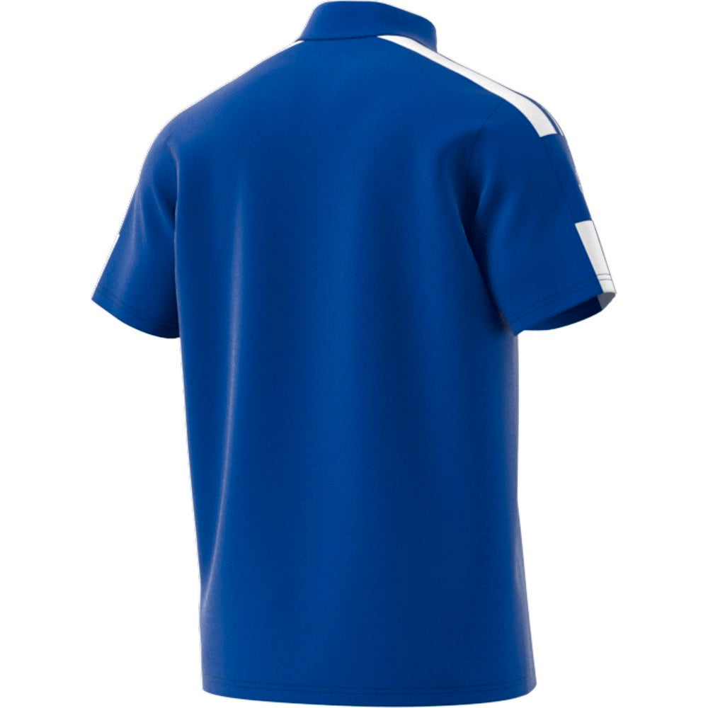 Adidas Squadra 21 Polo Shirt, Royal/White