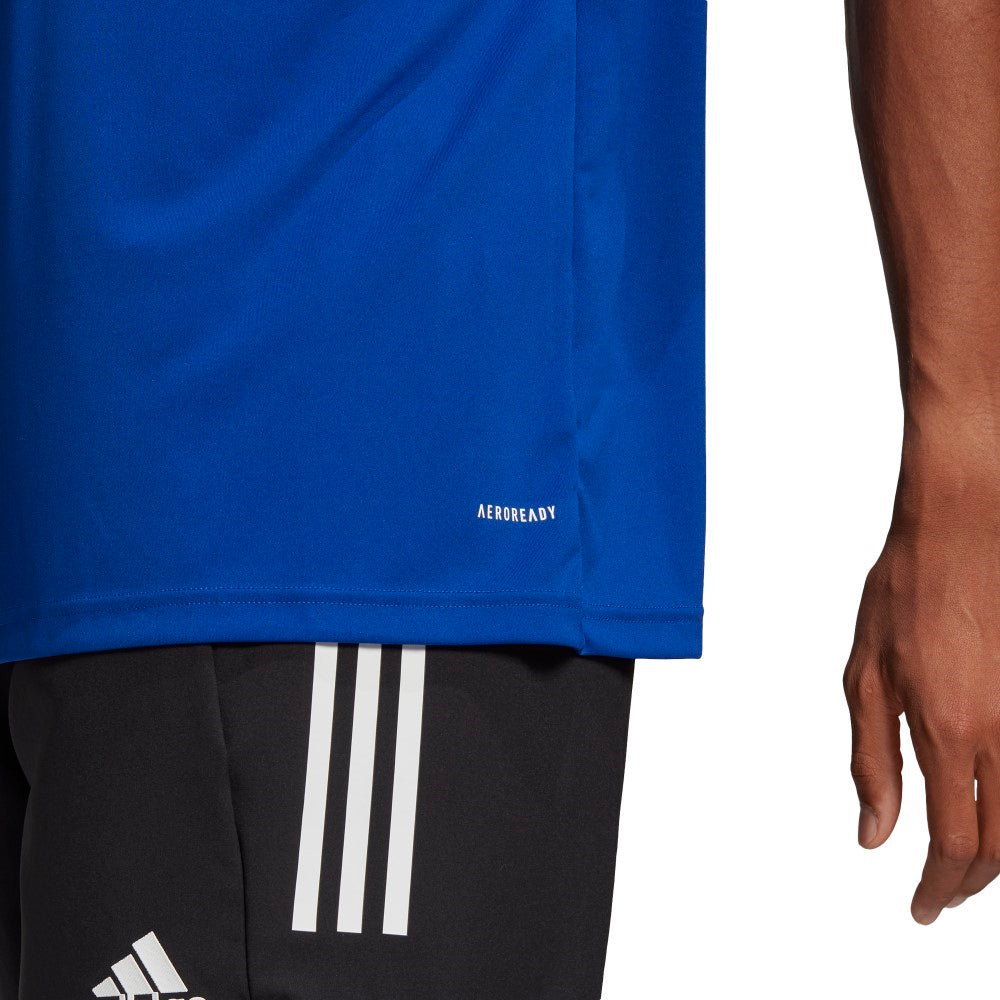 Adidas Squadra 21 Polo Shirt, Royal/White