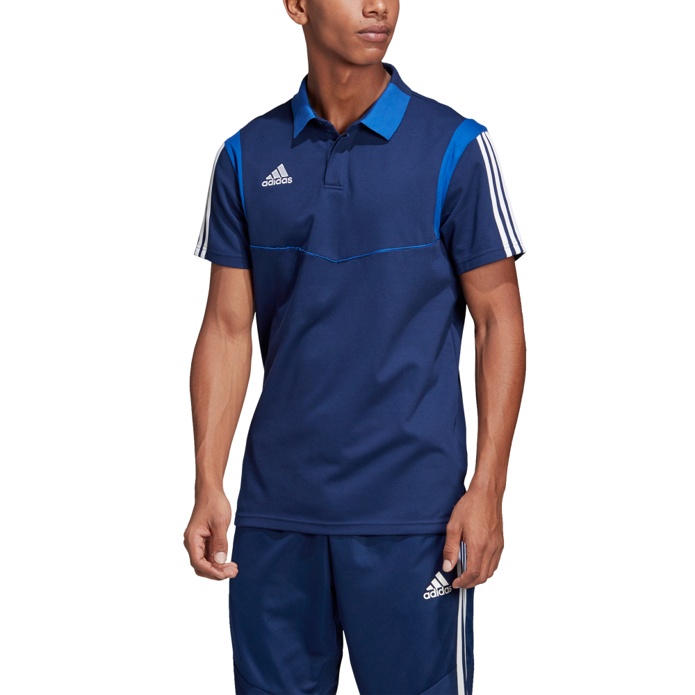 Adidas Tiro 19 Polo - Dark Blue/BlueWhite