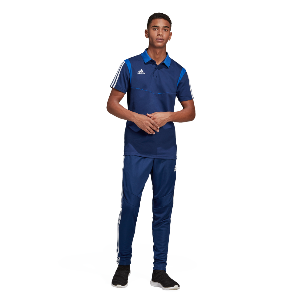 Adidas Tiro 19 Polo - Dark Blue/BlueWhite