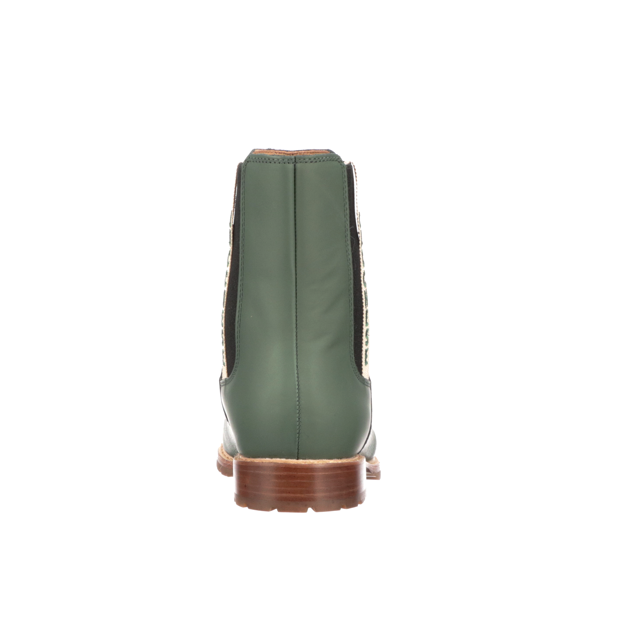 All-Weather Women's Garden Boot in Military Green and Black.