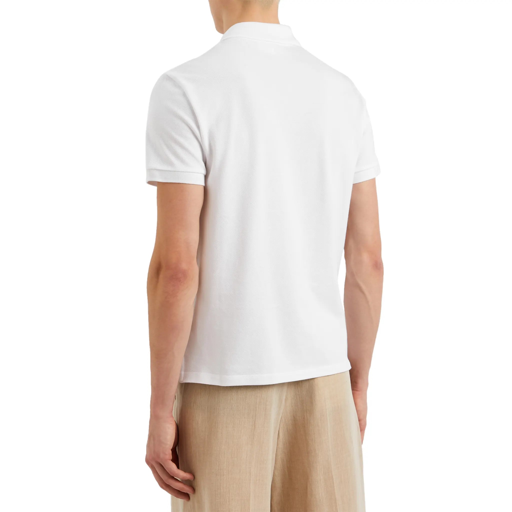 Ami Paris White Polo Shirt