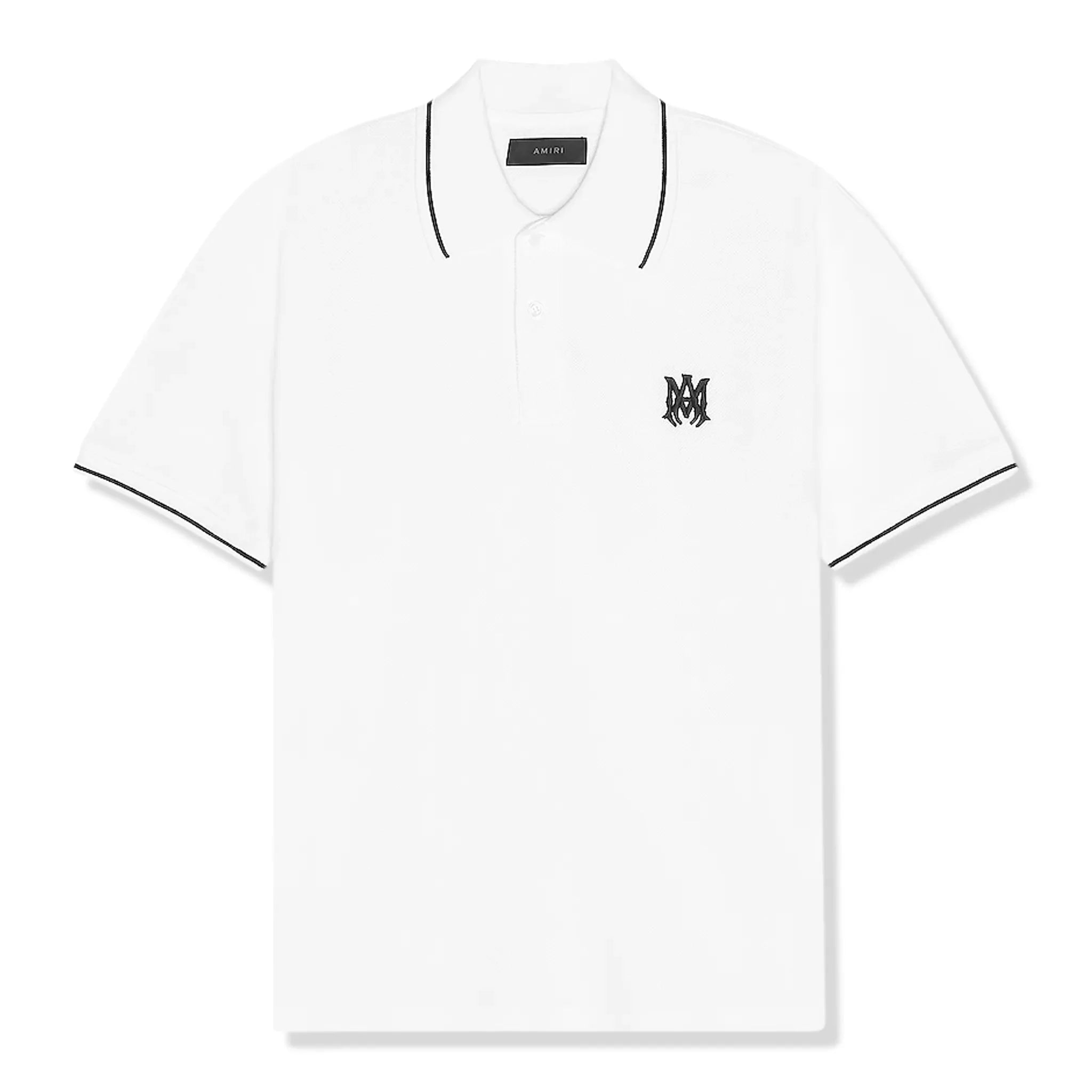 Amiri White Polo Shirt - Short Sleeve