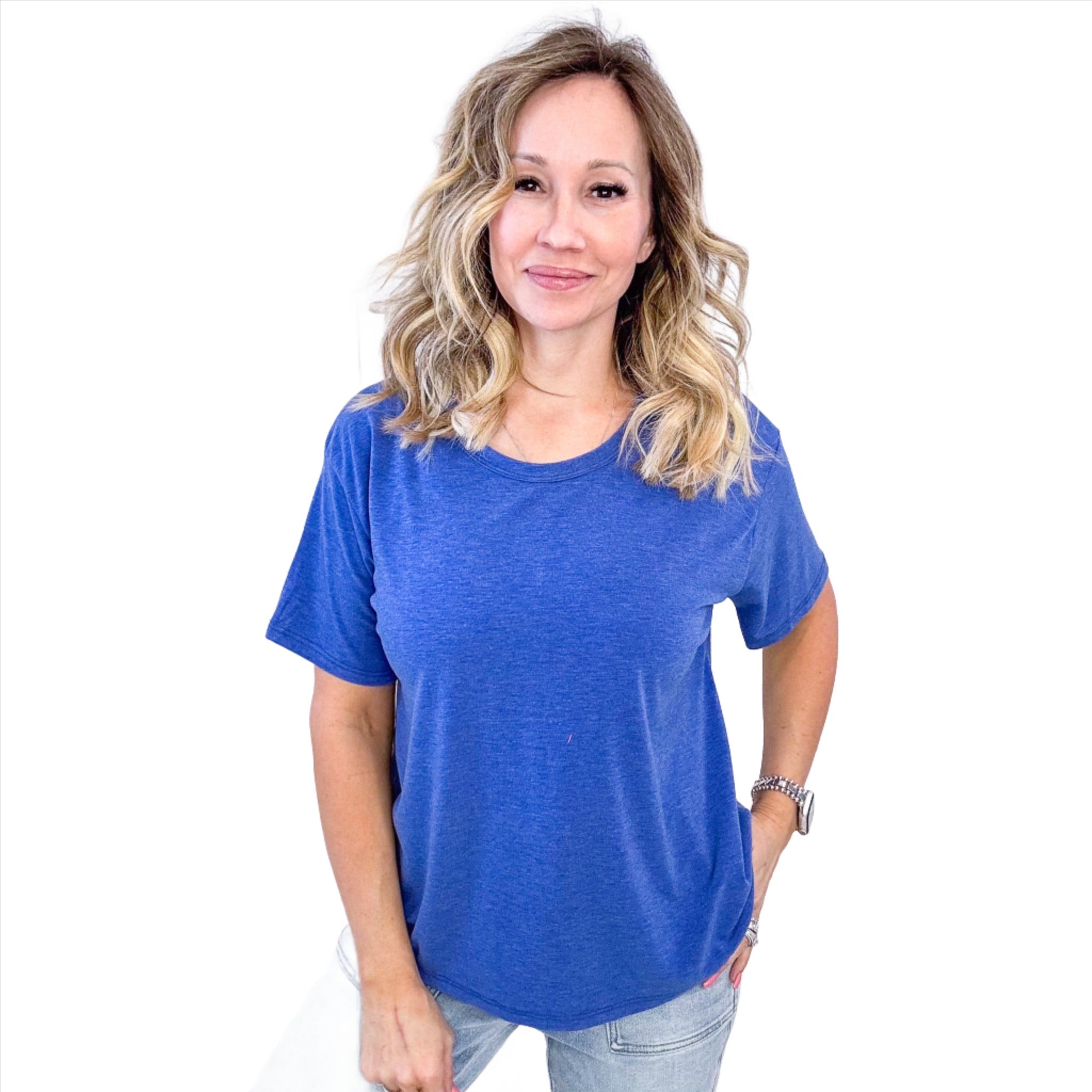 Andree Basic Short Sleeve Tee - 6 Color Options