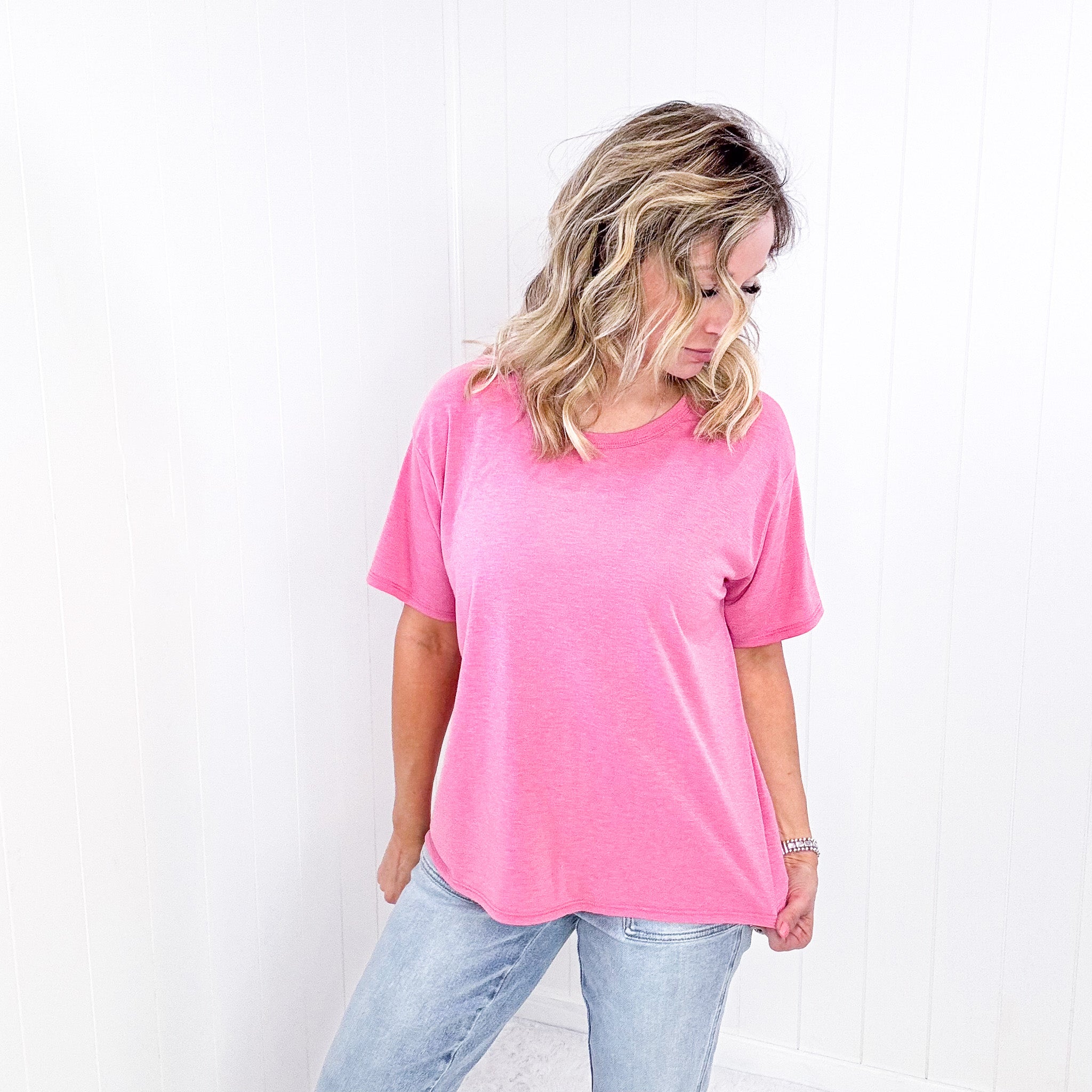 Andree Basic Short Sleeve Tee - 6 Color Options