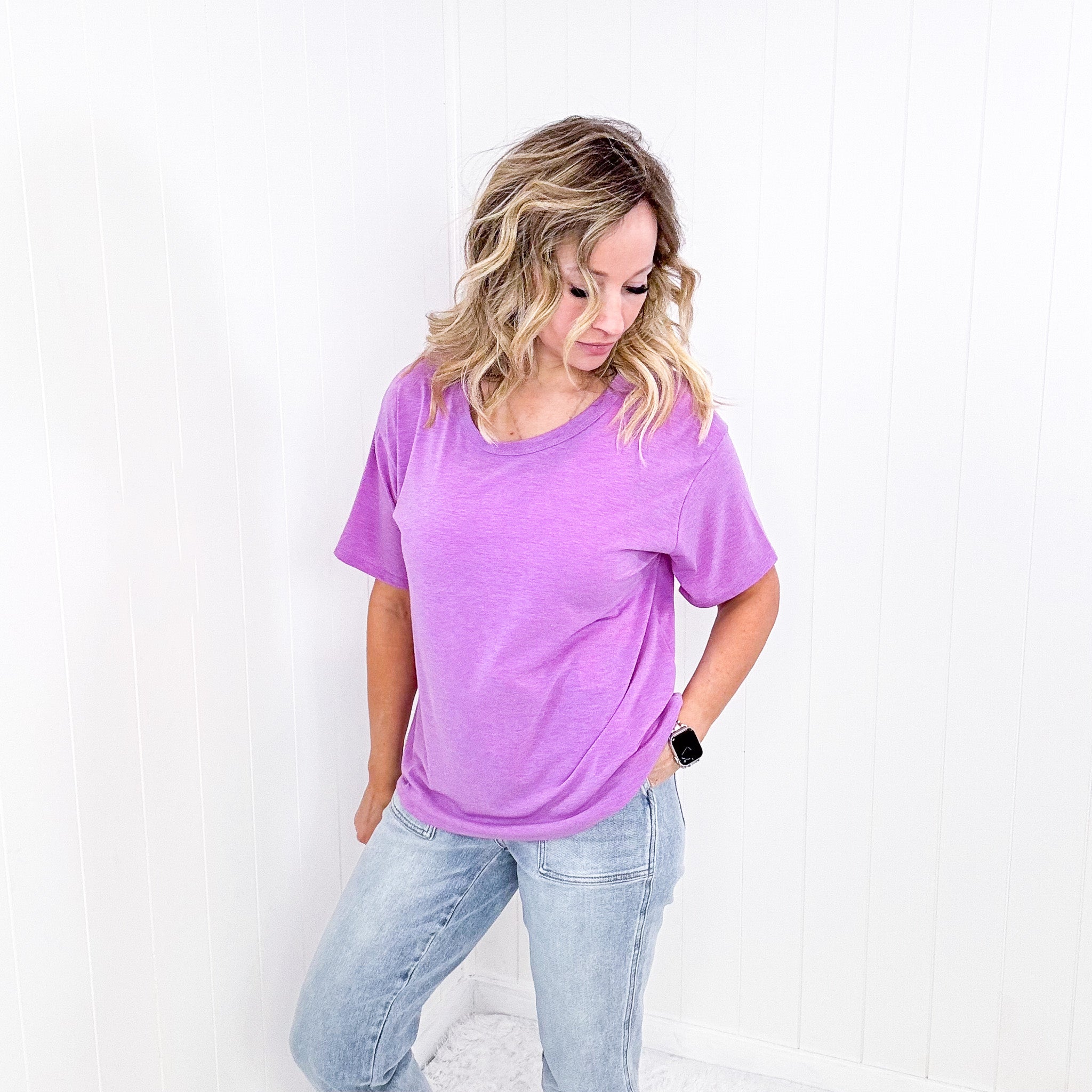 Andree Basic Short Sleeve Tee - 6 Color Options