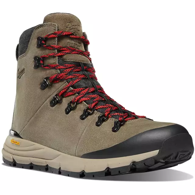 Arctic 600 Side-Zip 7 Brown/Red 200G Men's boots.