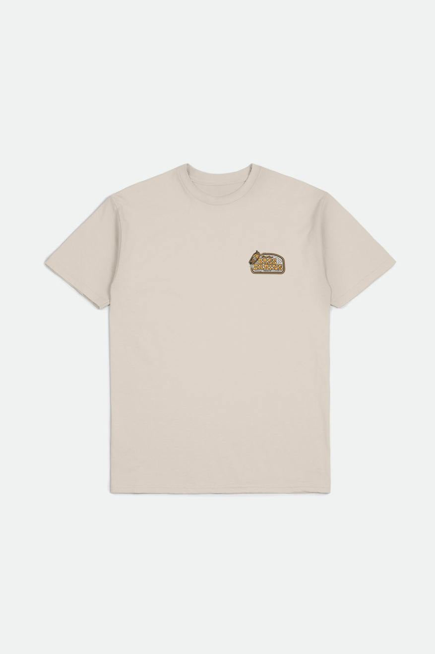 Bass Brains Boat S/S Tee Cream