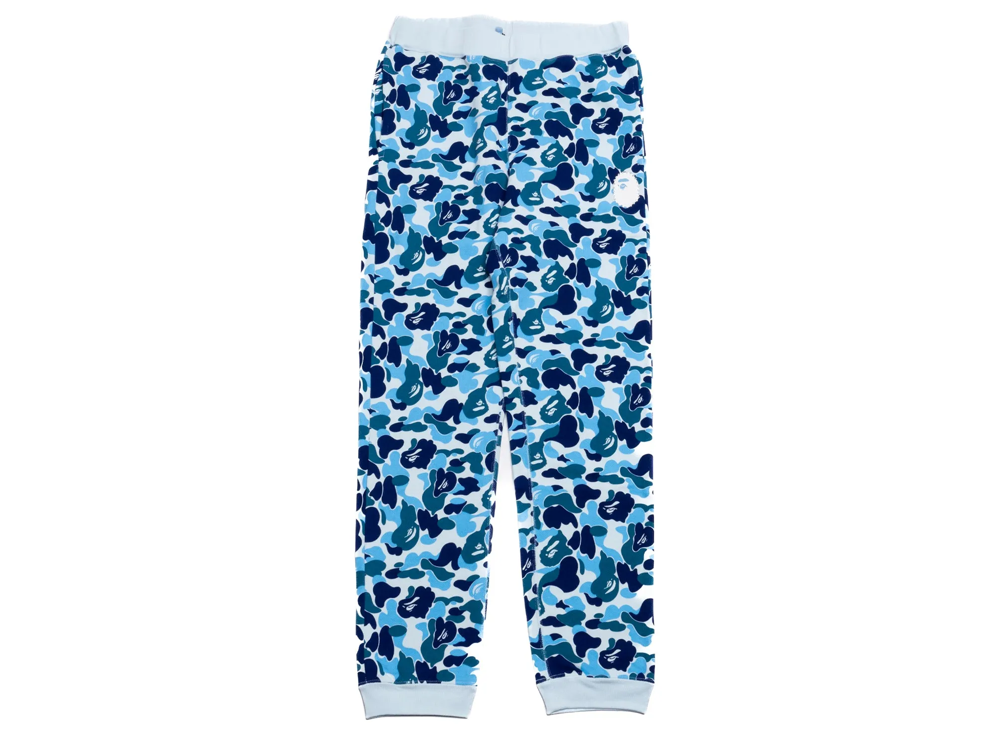 Bathing Ape ABC Camo Crystal Stone Blue Sweatpants