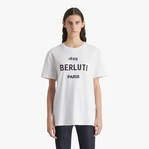 Berluti  |Embroidered Logo T-Shirt