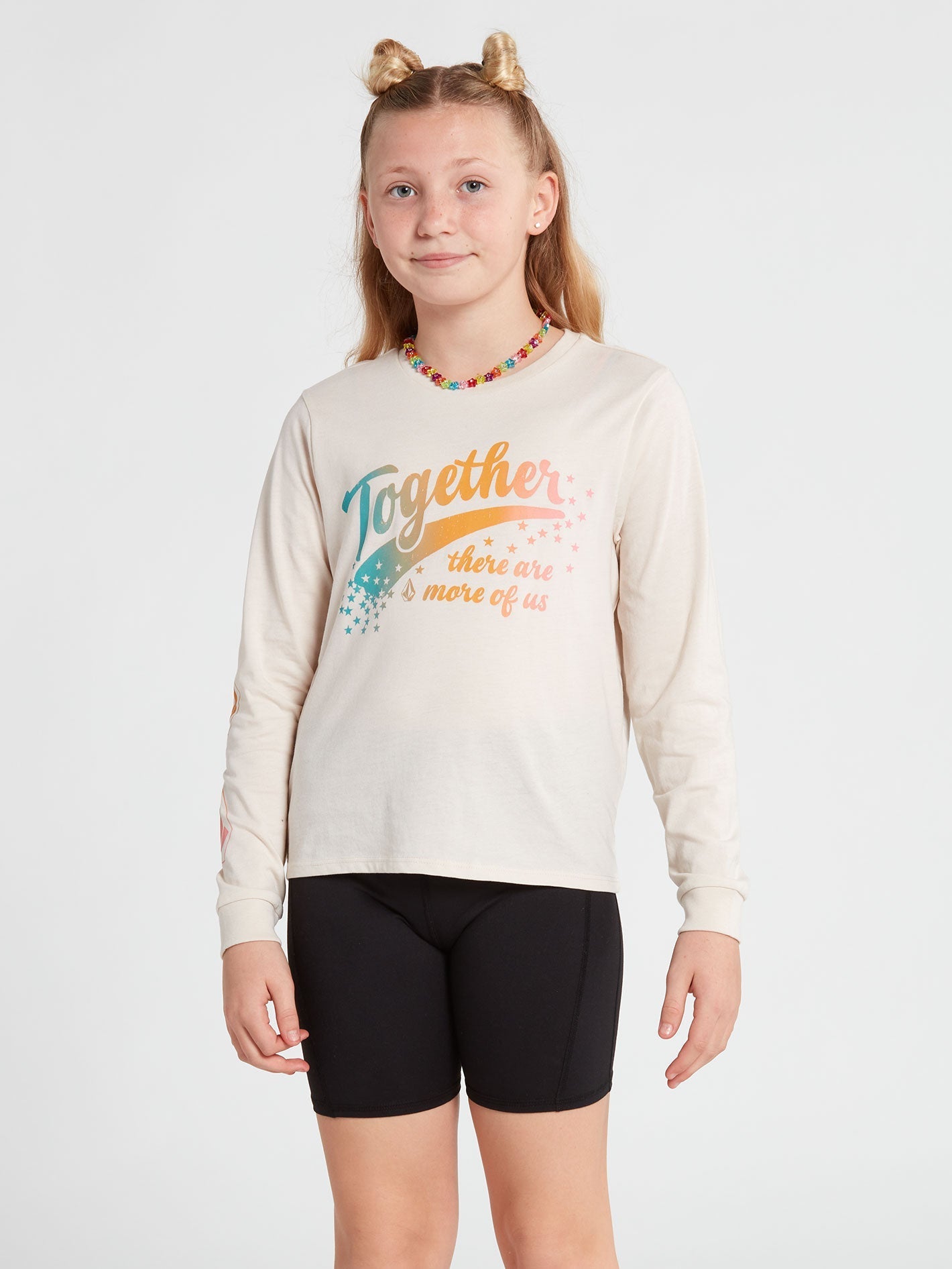 Big Girls Stoke Long Sleeve Tee - Bone