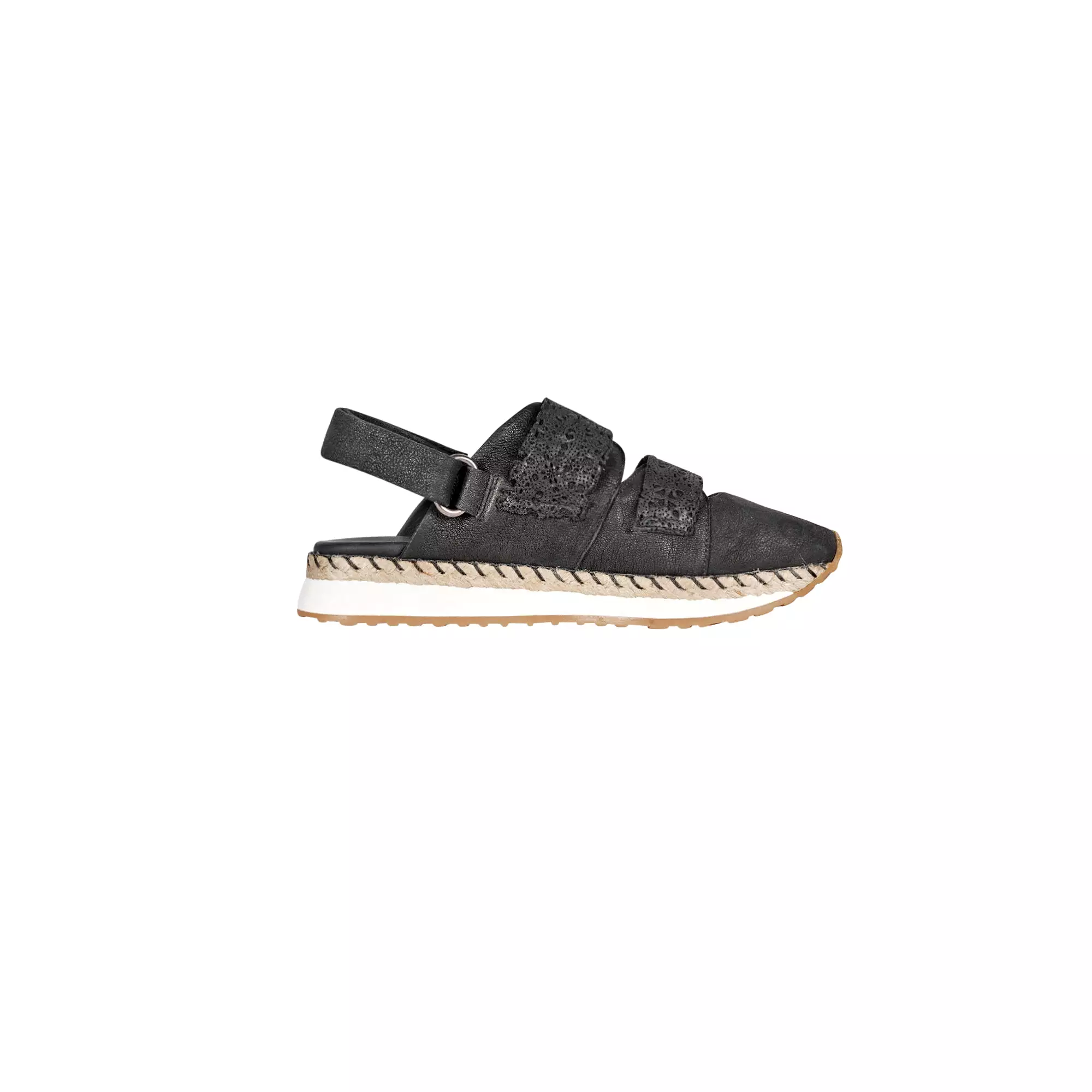 Black Burano Open Back Sneaker