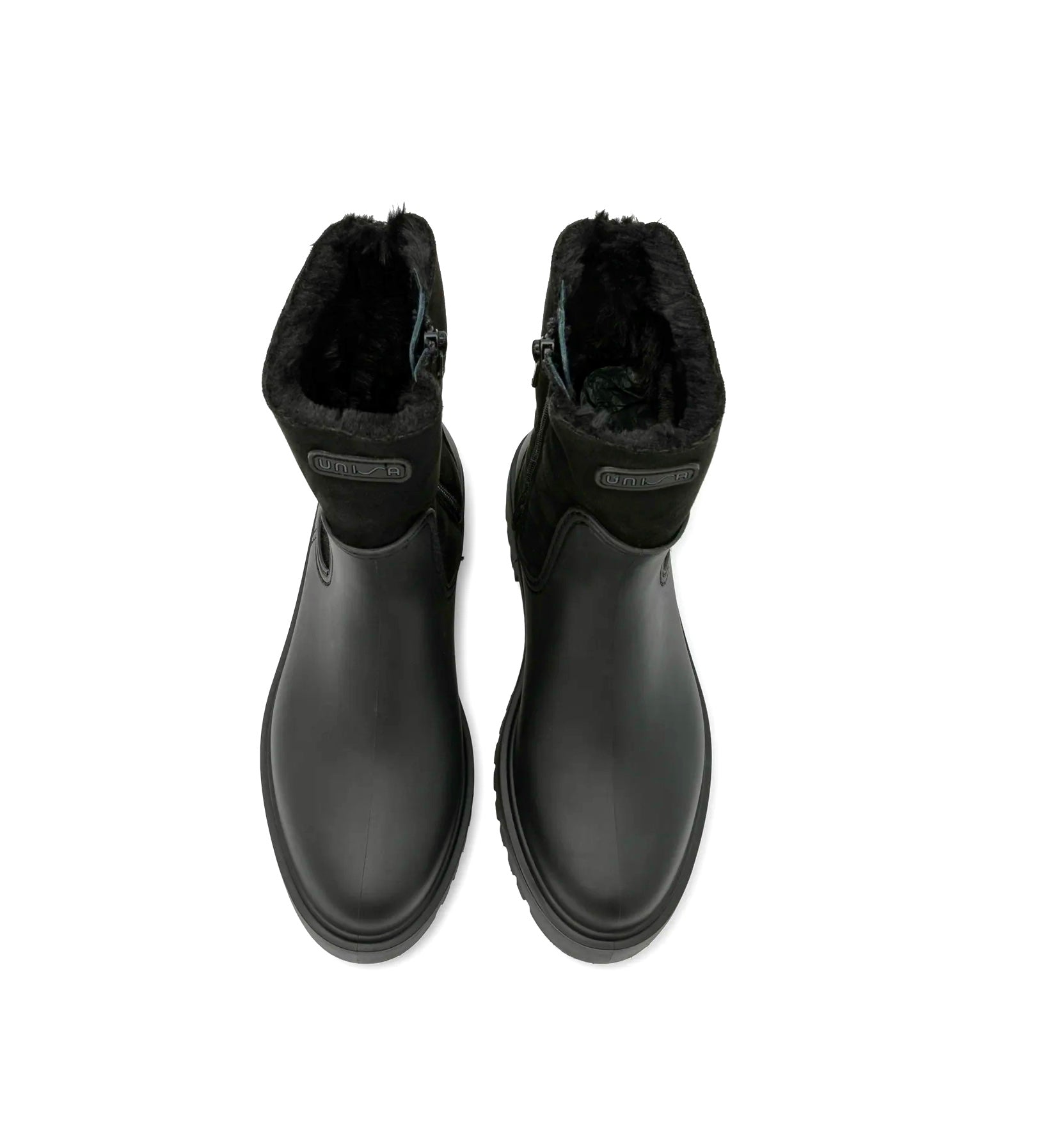 Black Rubber Boots