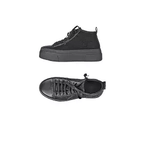 Black Wool Sneaker Bouclè