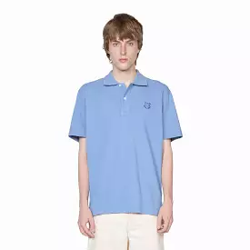 Bold Fox Head Patch Polo, Hampton Blue