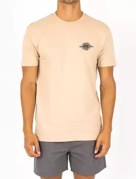 Bruizer Short Sleeve Tee Sand - Men's Sand