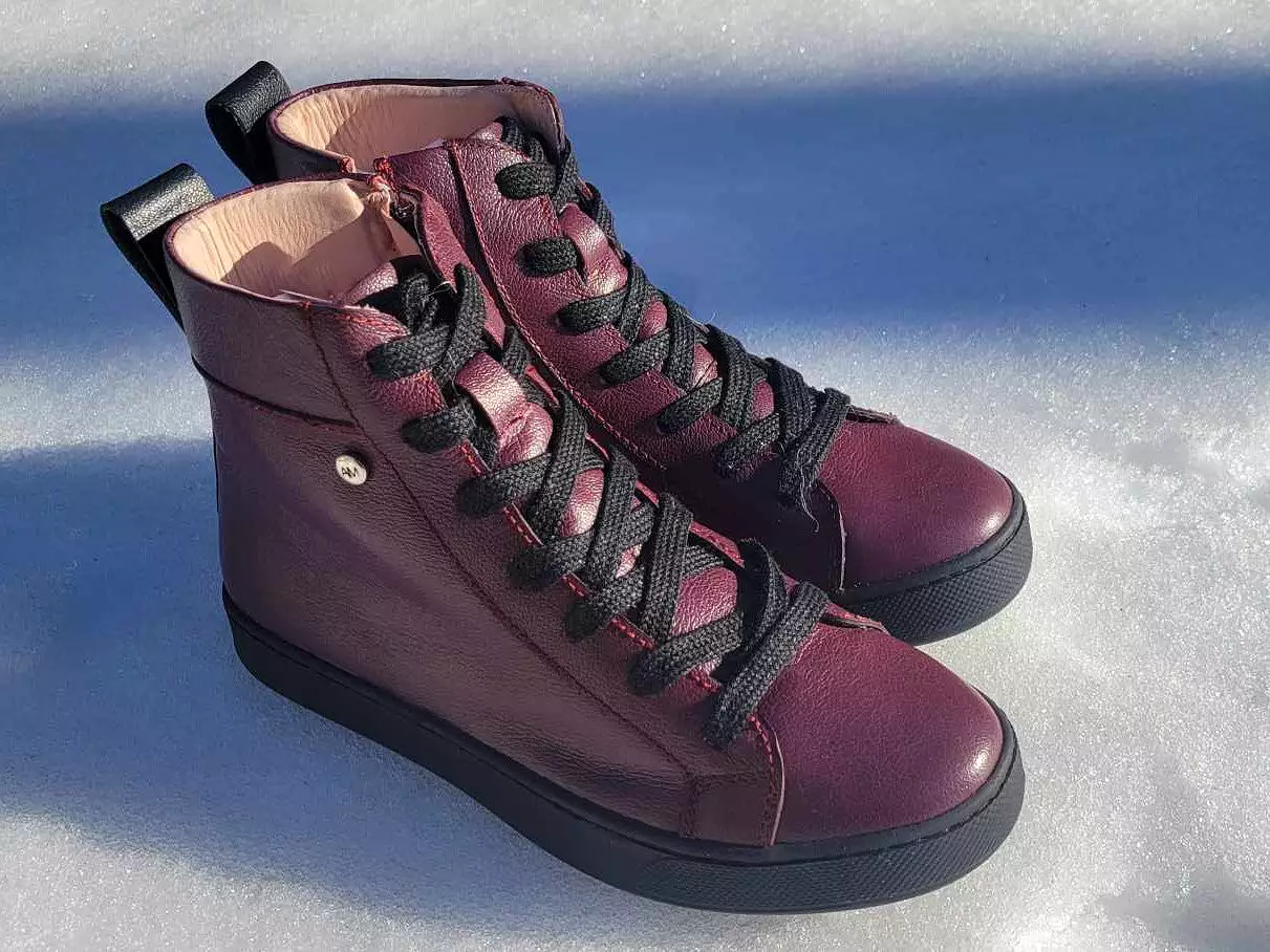 Burgundy Leather high top sneaker - Top result: Burgundy Leather high top sneaker for sale