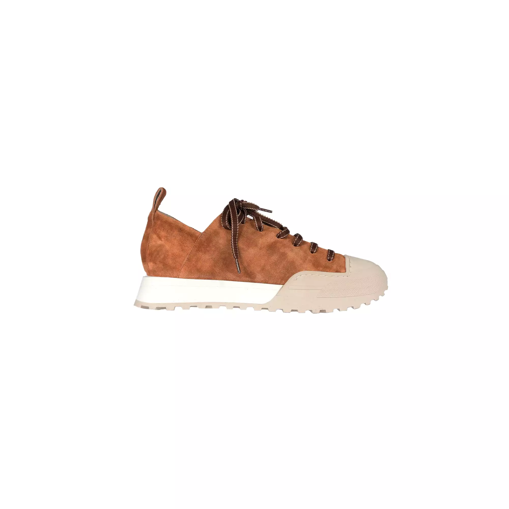 Caramel Suede Sneakers