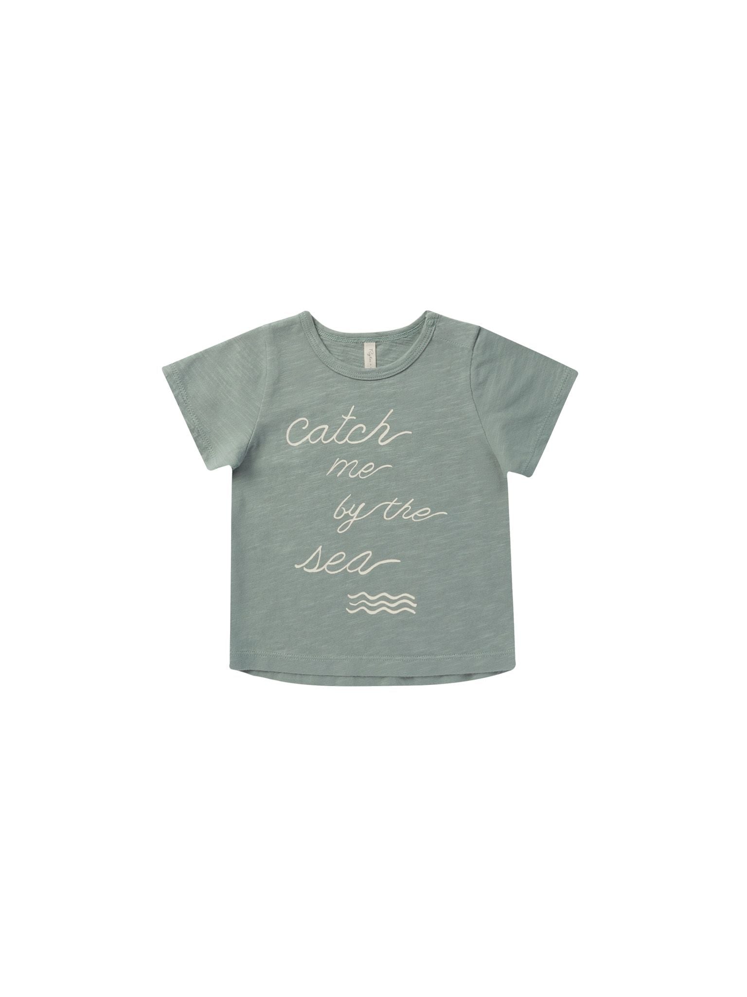 Catch Me By The Sea Basic Tee by Rylee & Cru