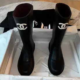 Chanel Waterproof Boots