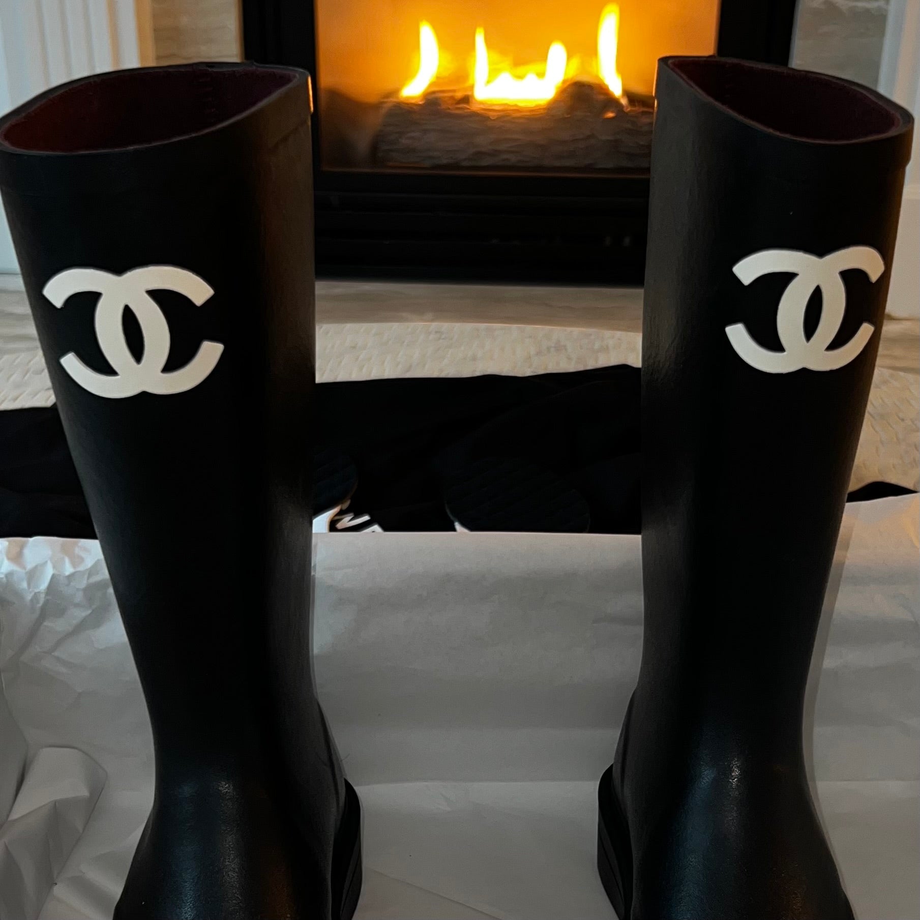 Chanel Waterproof Boots