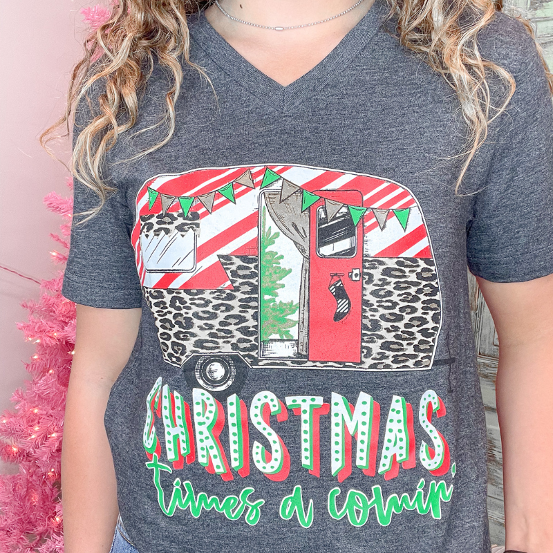 Christmas Graphic Tee - Camper Themed - Limited Edition