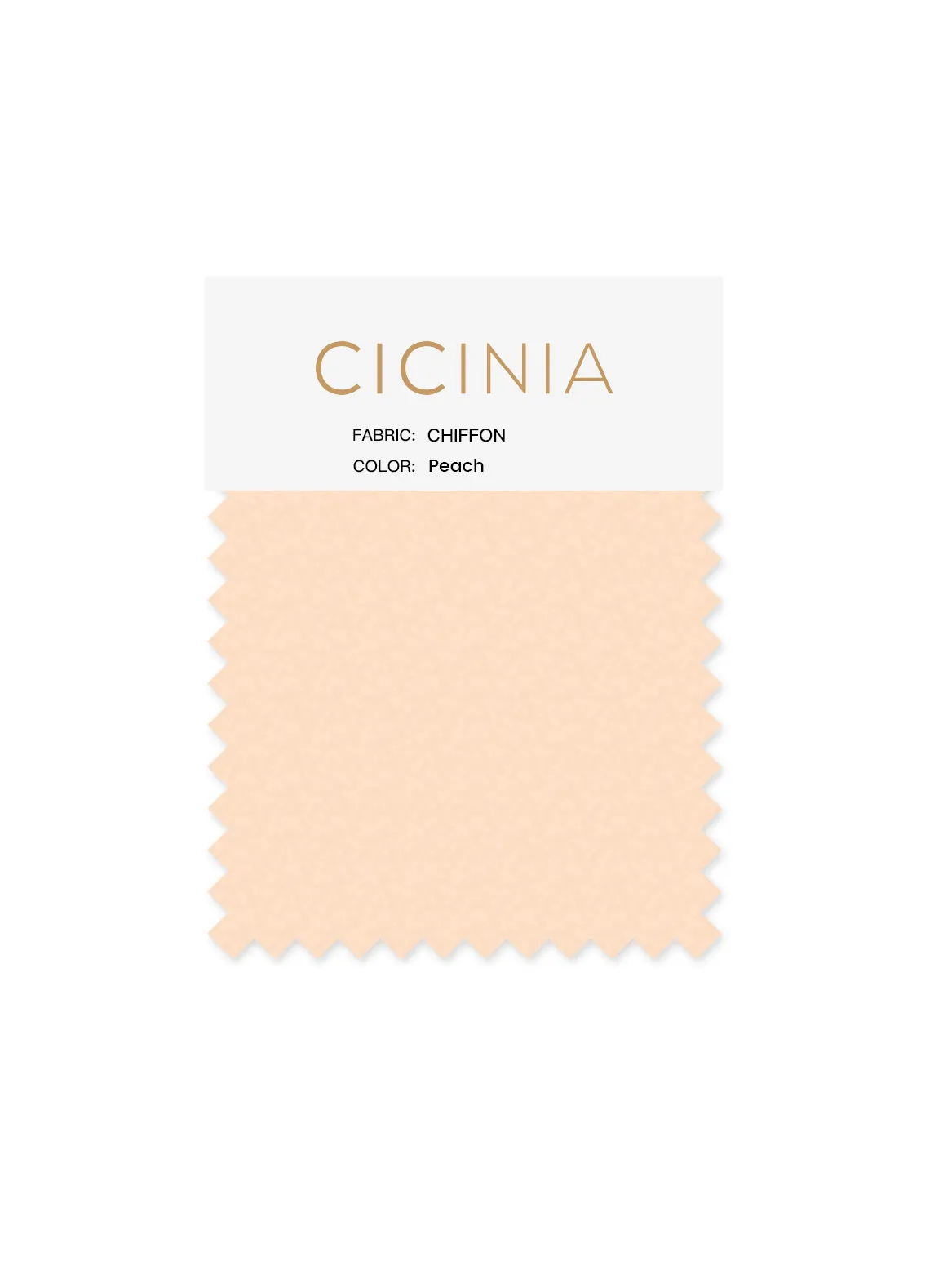 Cicinia NUANCIERS en Mousseline