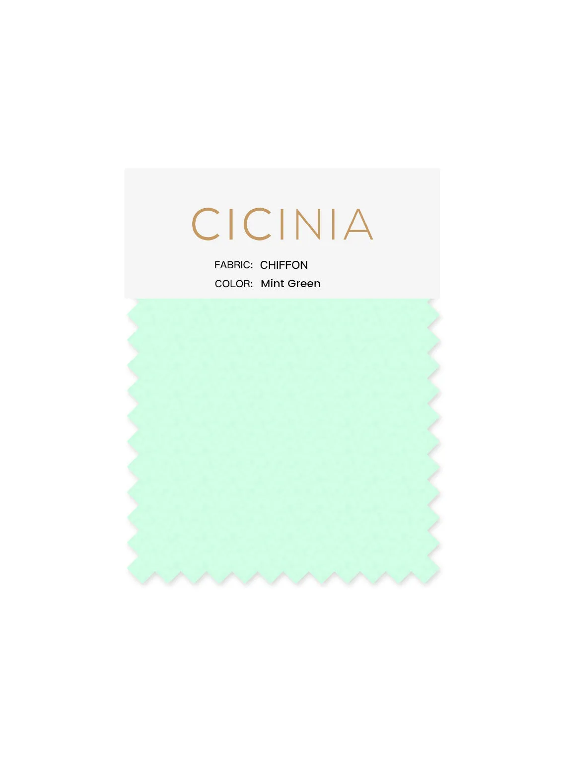 Cicinia NUANCIERS en Mousseline