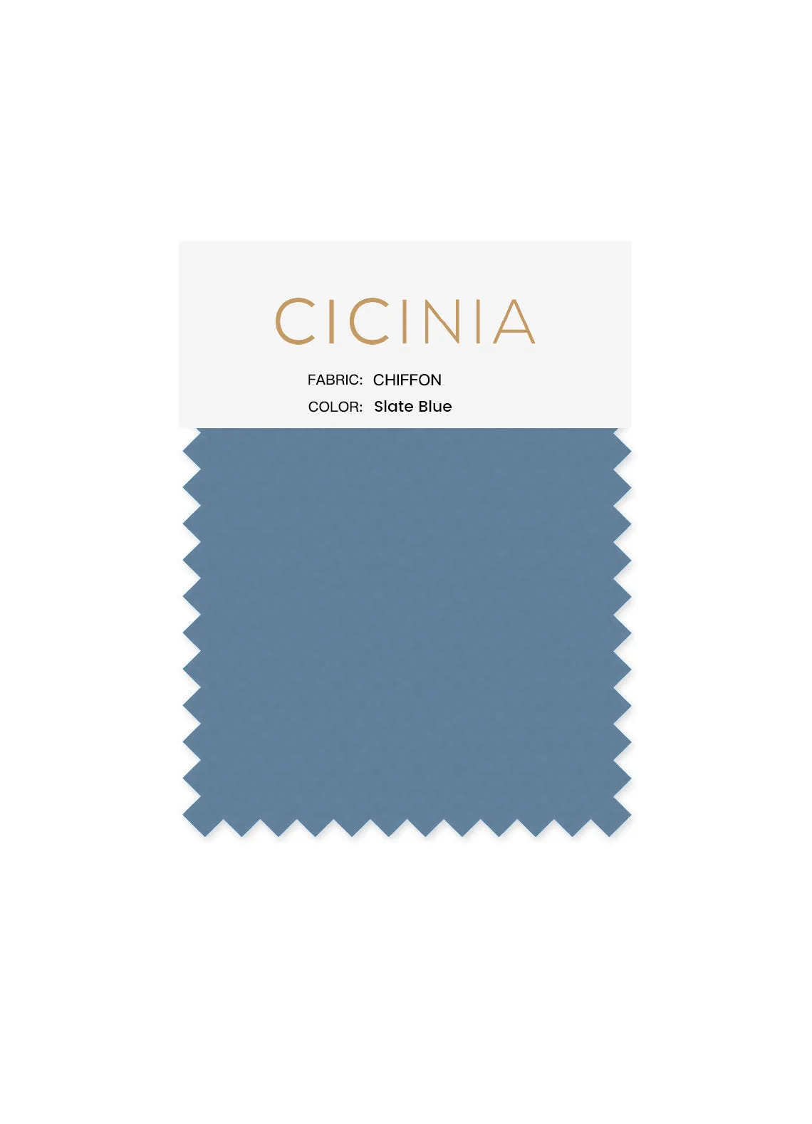 Cicinia NUANCIERS en Mousseline