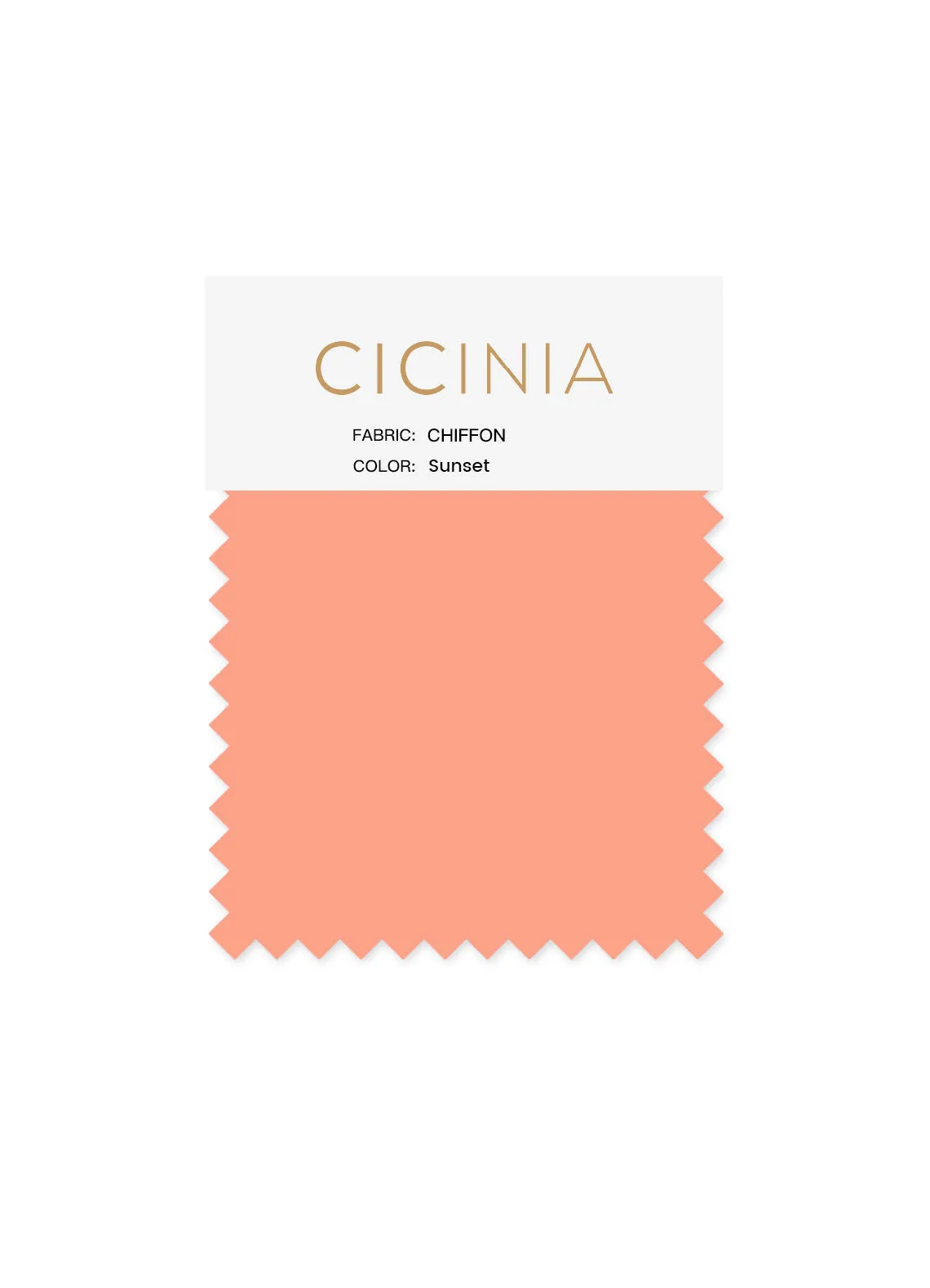 Cicinia NUANCIERS en Mousseline