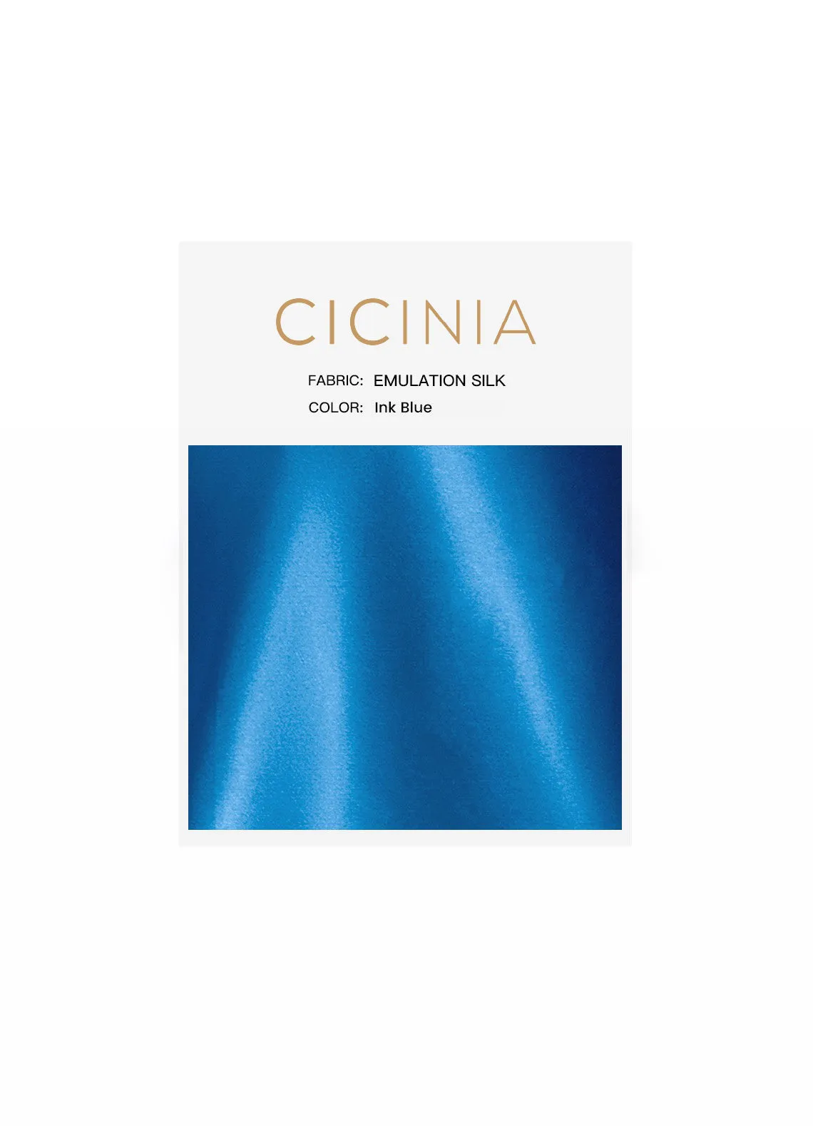 Cicinia NUANCIERS en Satin Doux