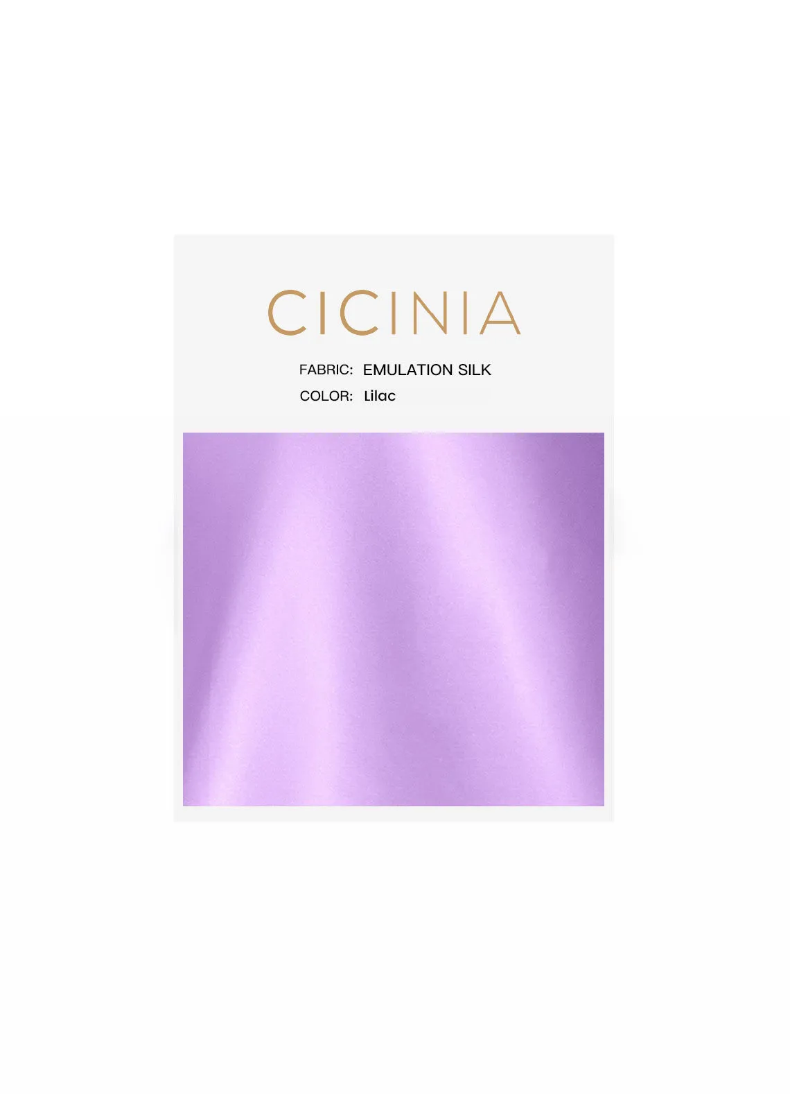 Cicinia NUANCIERS en Satin Doux