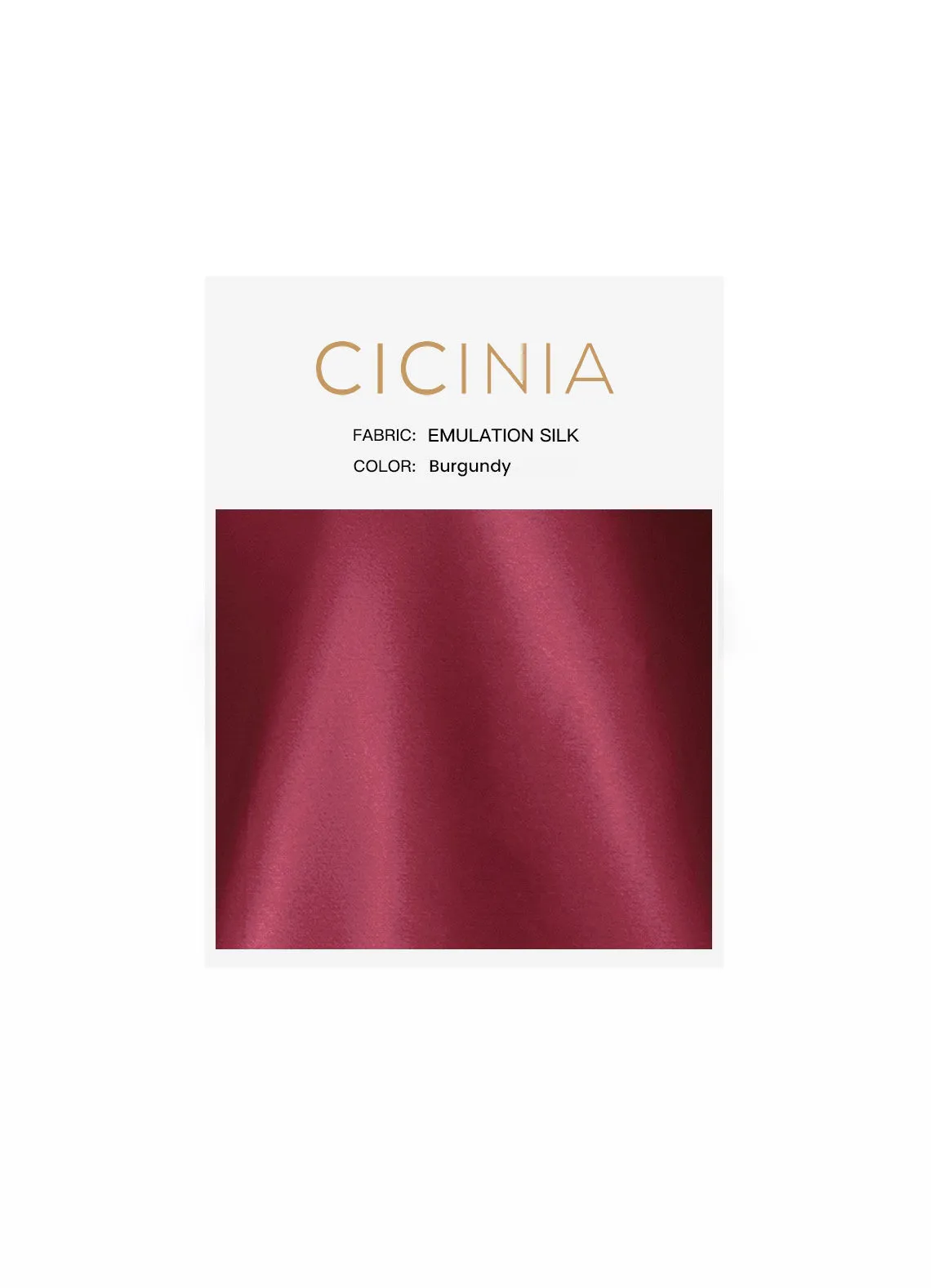 Cicinia NUANCIERS en Satin Doux