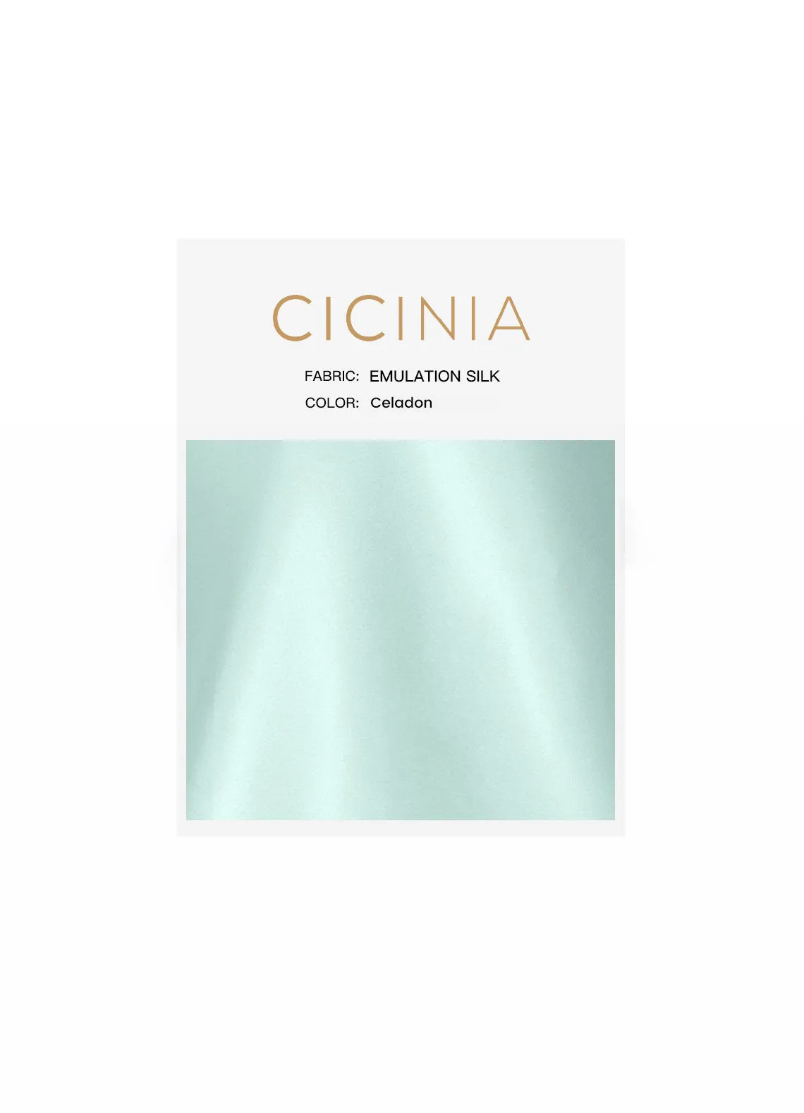 Cicinia NUANCIERS en Satin Doux