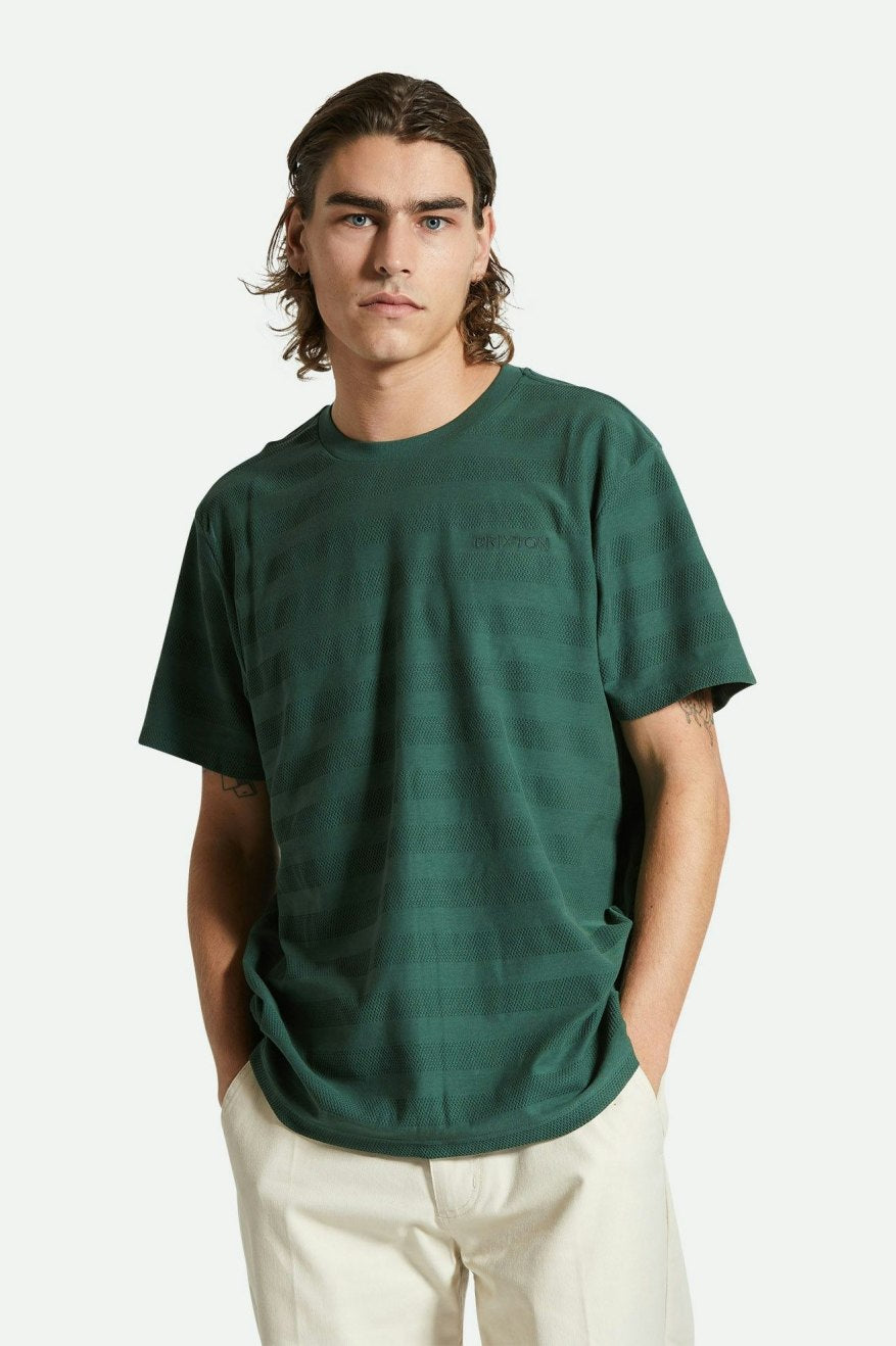 City Stripe Trekking Green Tee