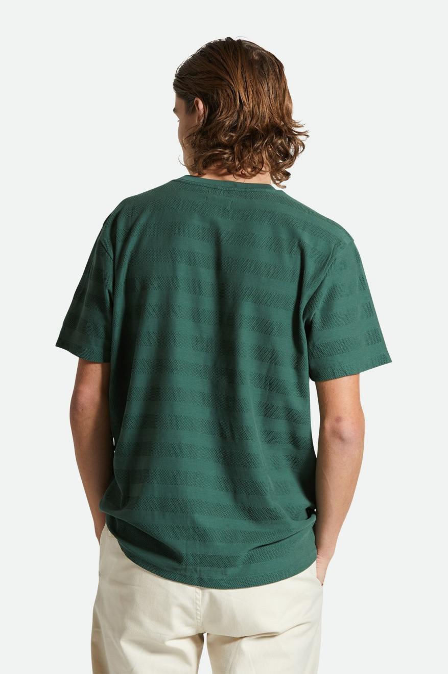 City Stripe Trekking Green Tee