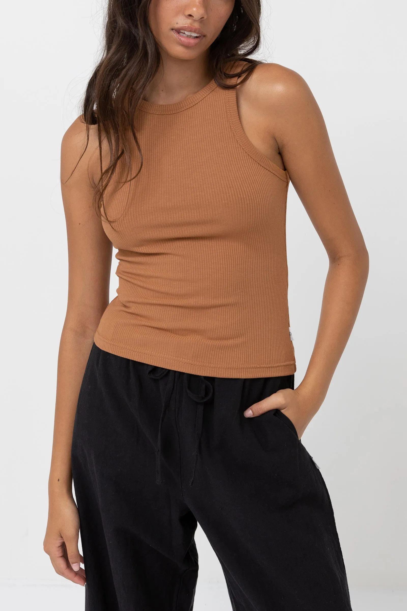 Classic Tank Top Caramel