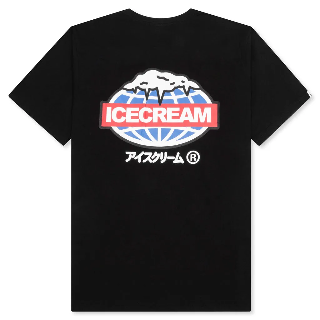 Cold World Black S/S Tee