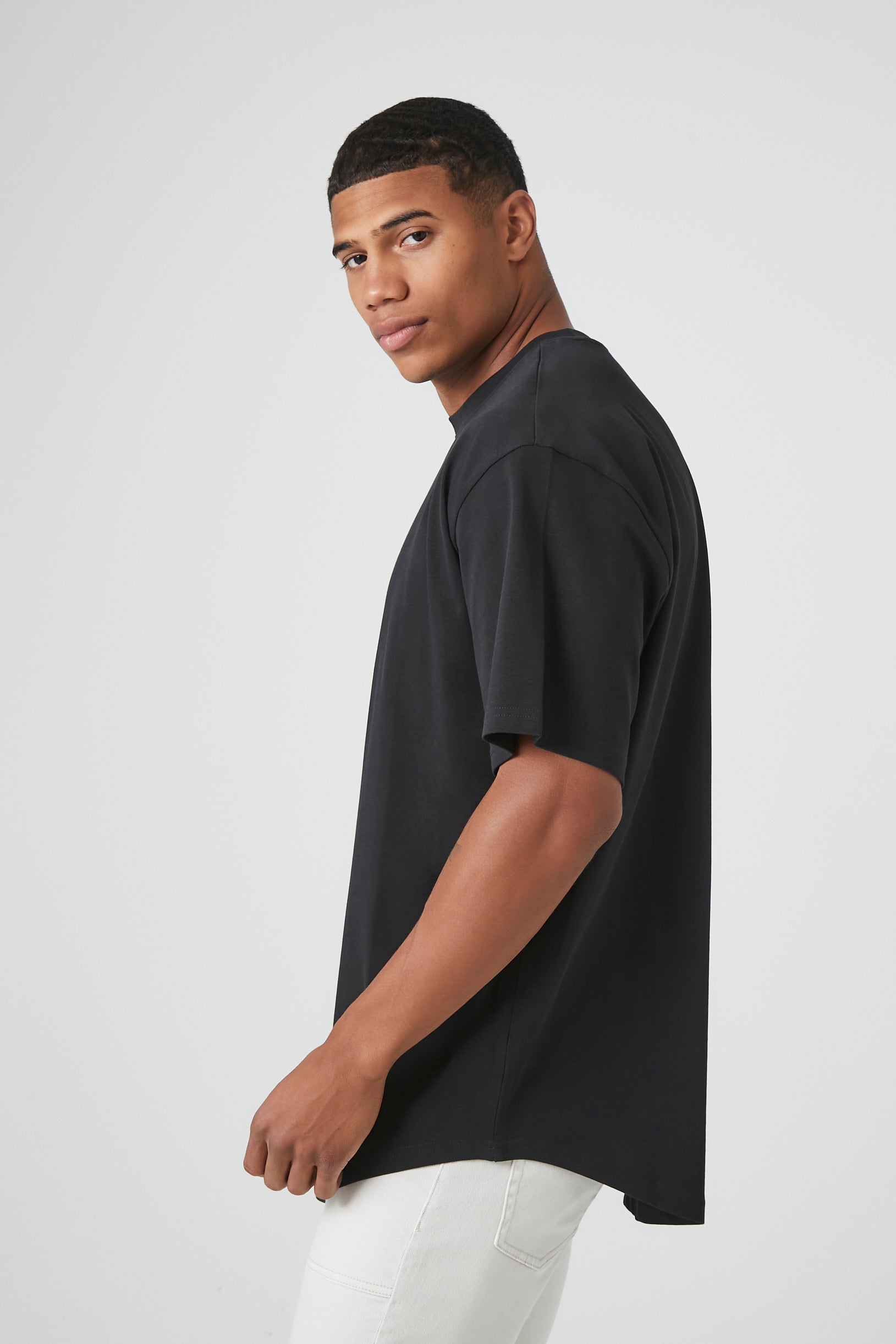 Curved Hem Tee