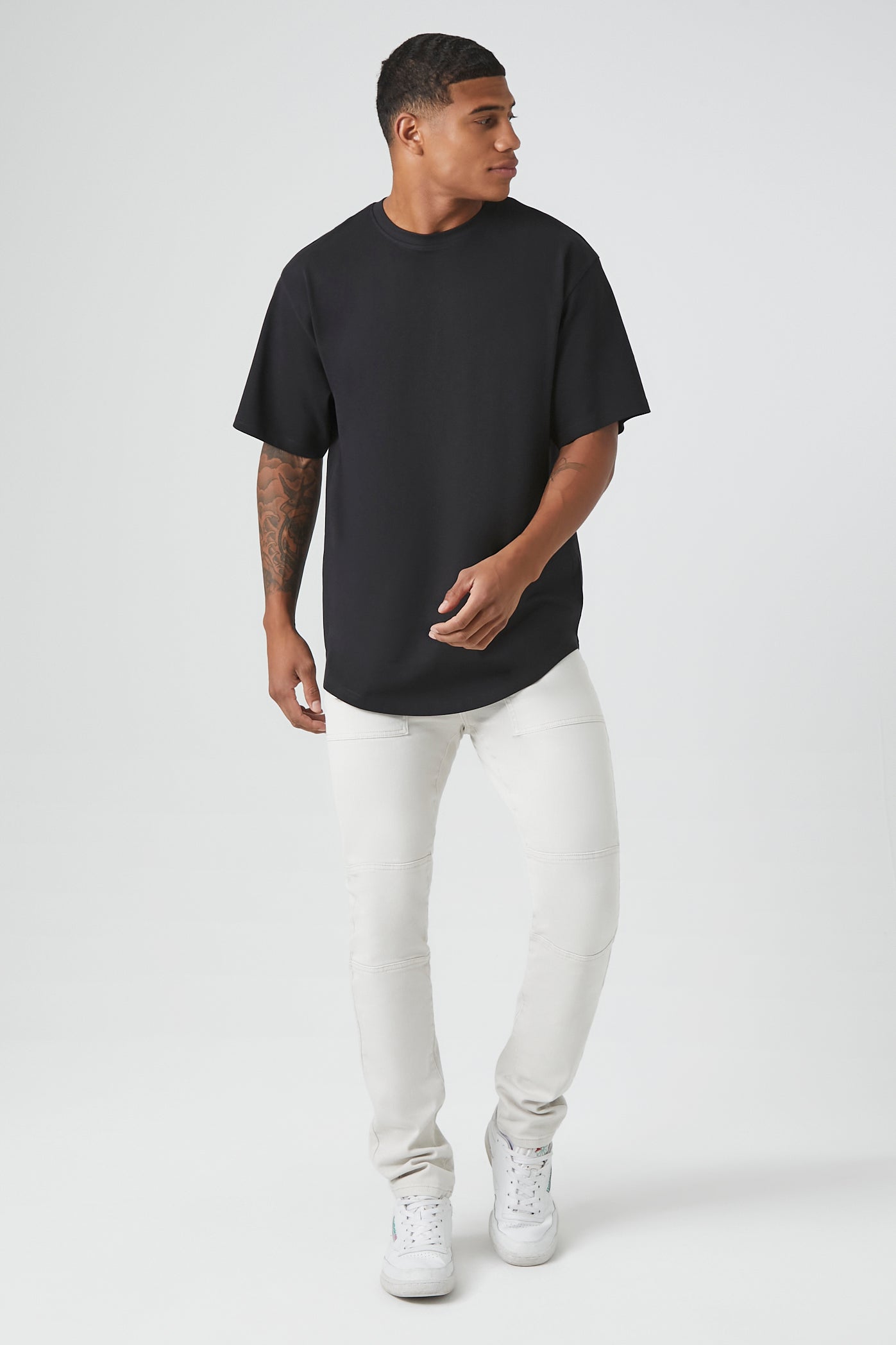 Curved Hem Tee