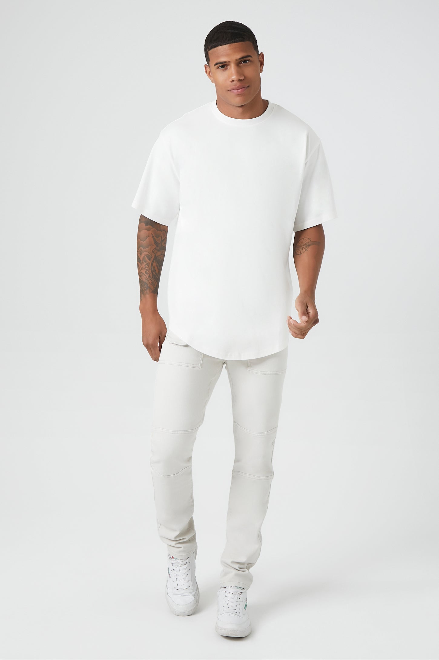 Curved Hem Tee