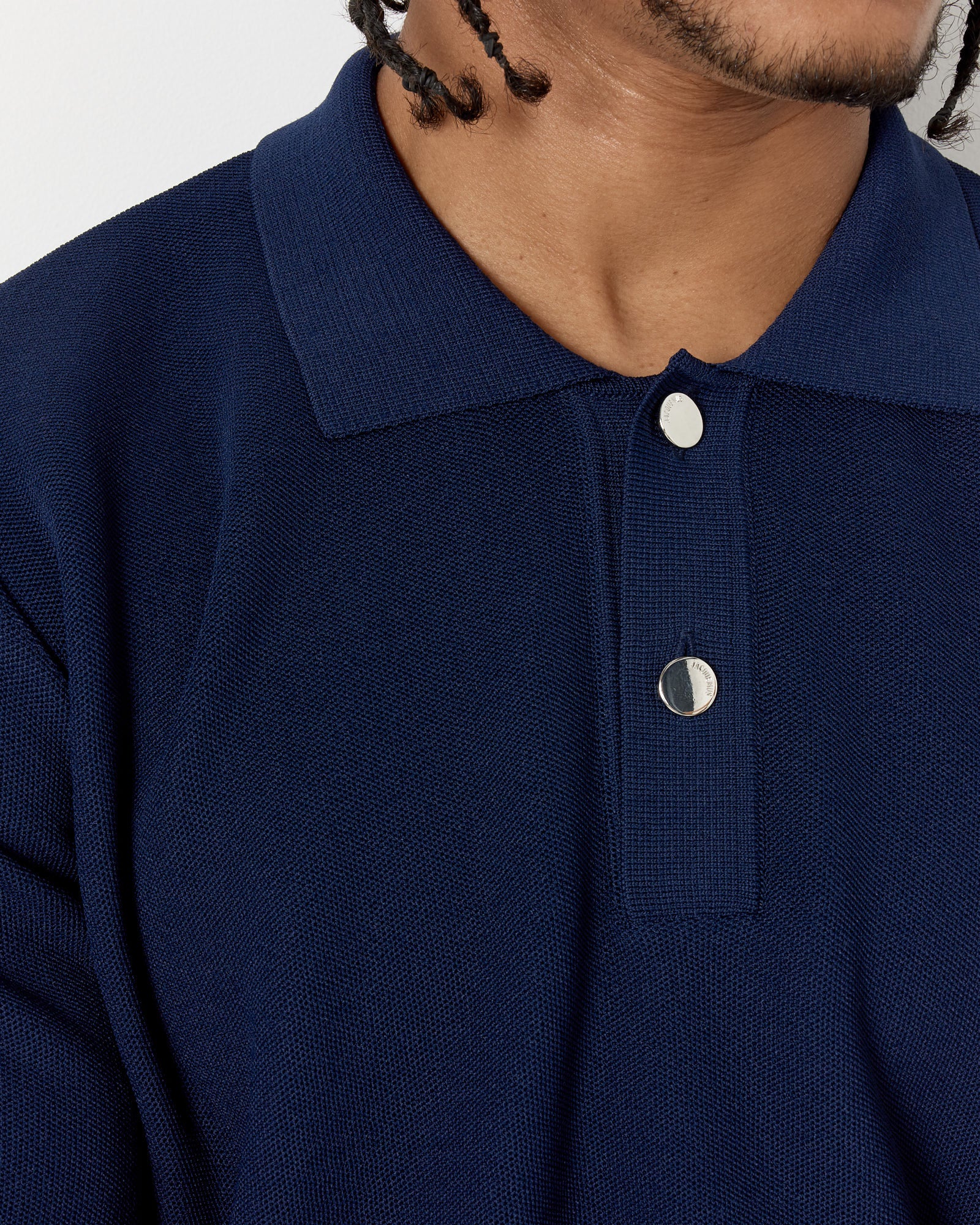 Dark Navy Le Maille Polo