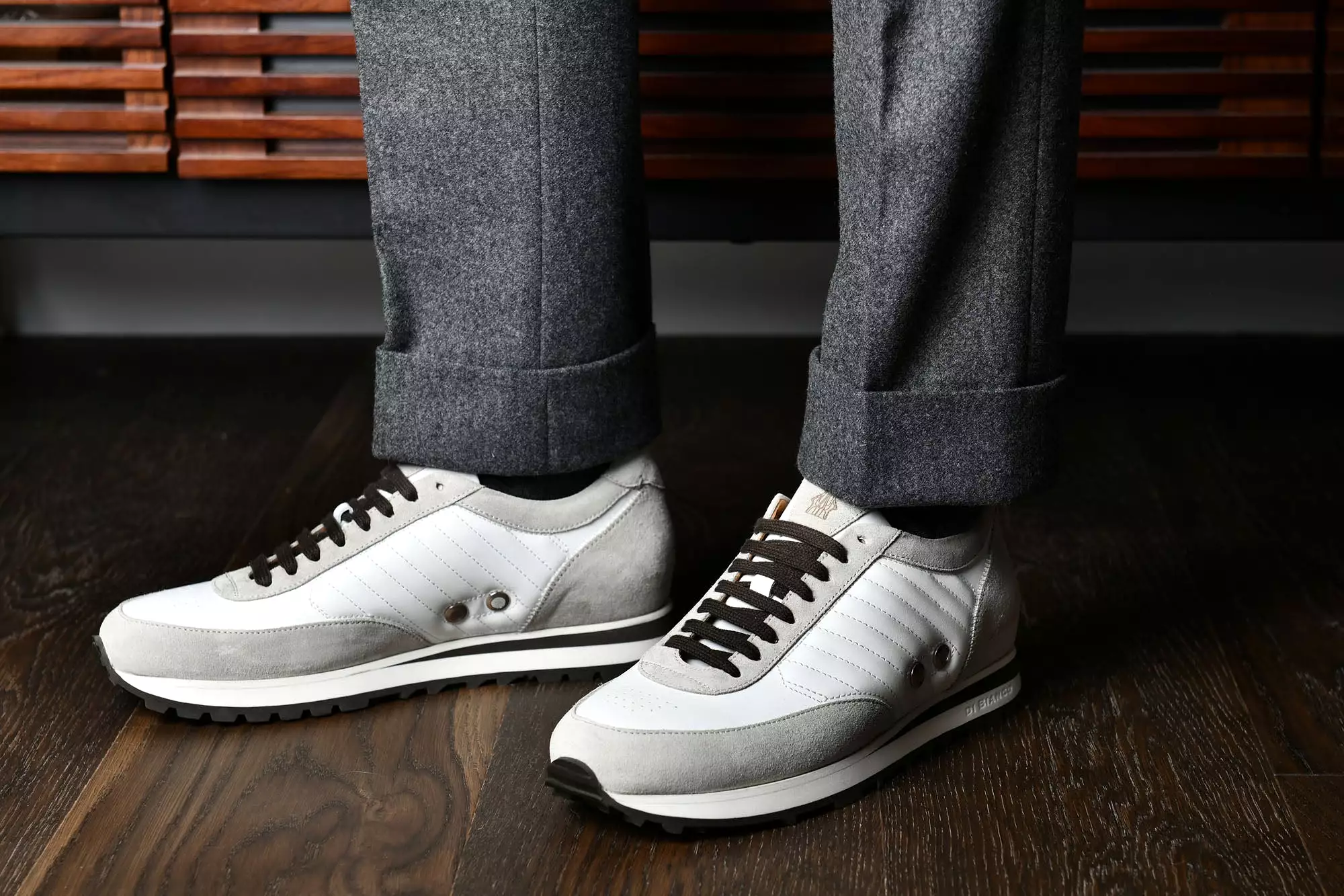 Daytona White Leather Sneaker - Buy Now