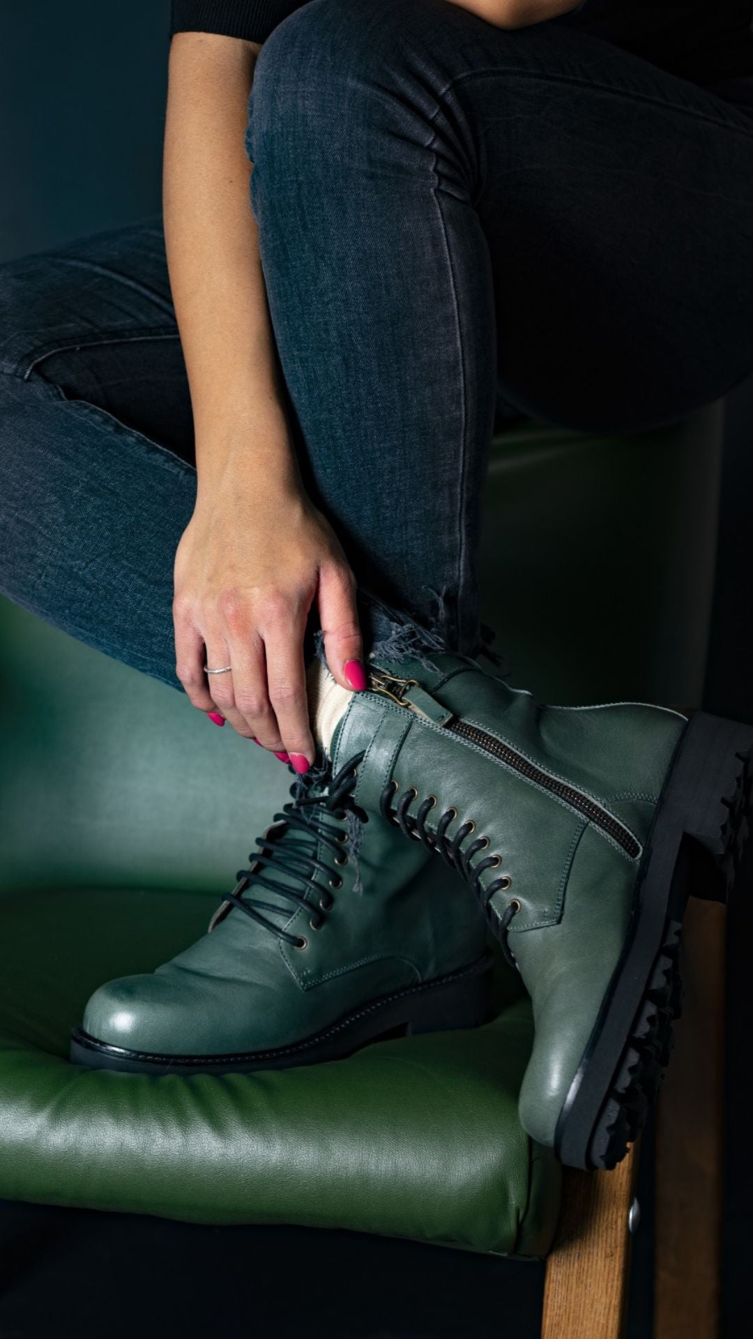 Desert Boots: Serene amphibious footwear.