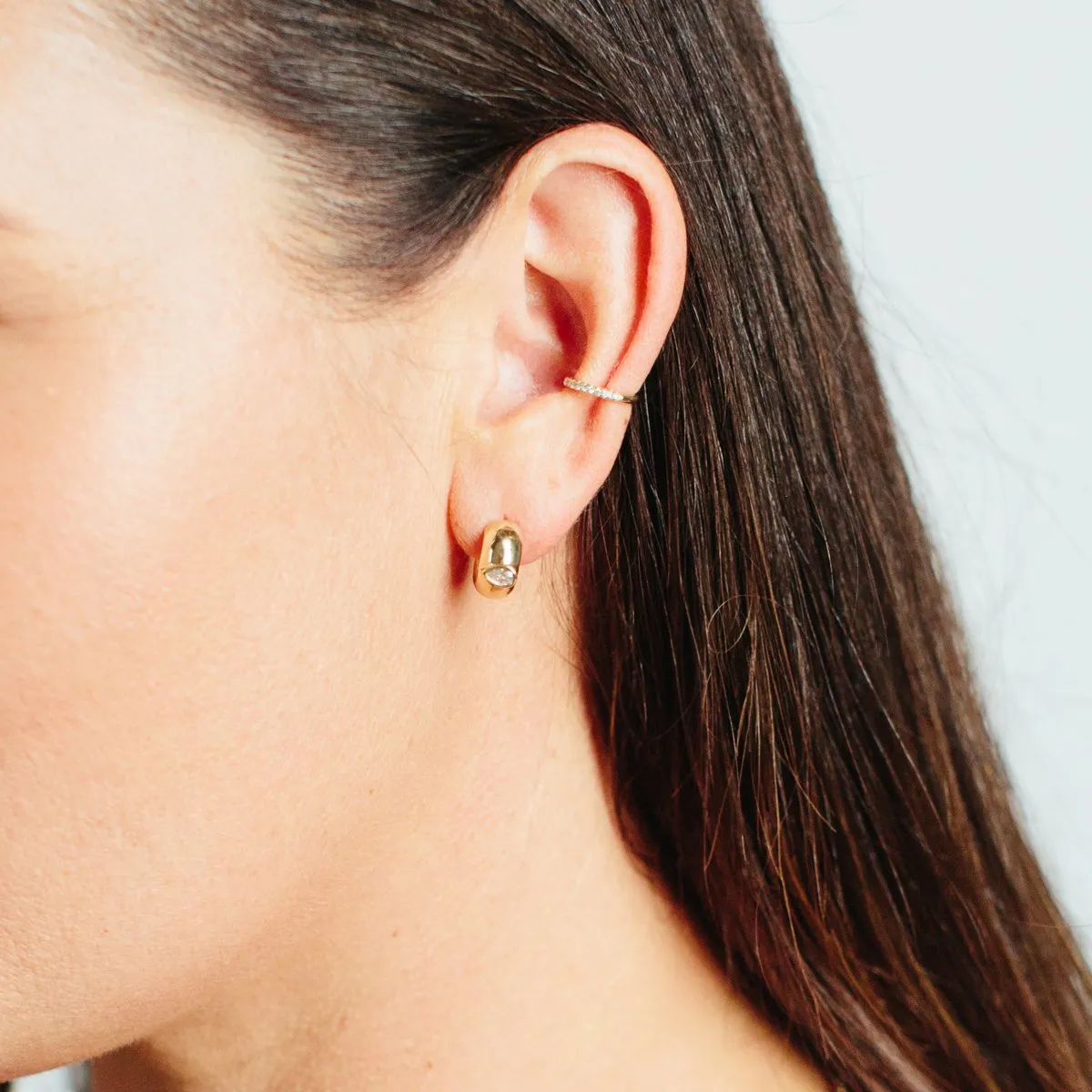 Diamond Ear Cuff