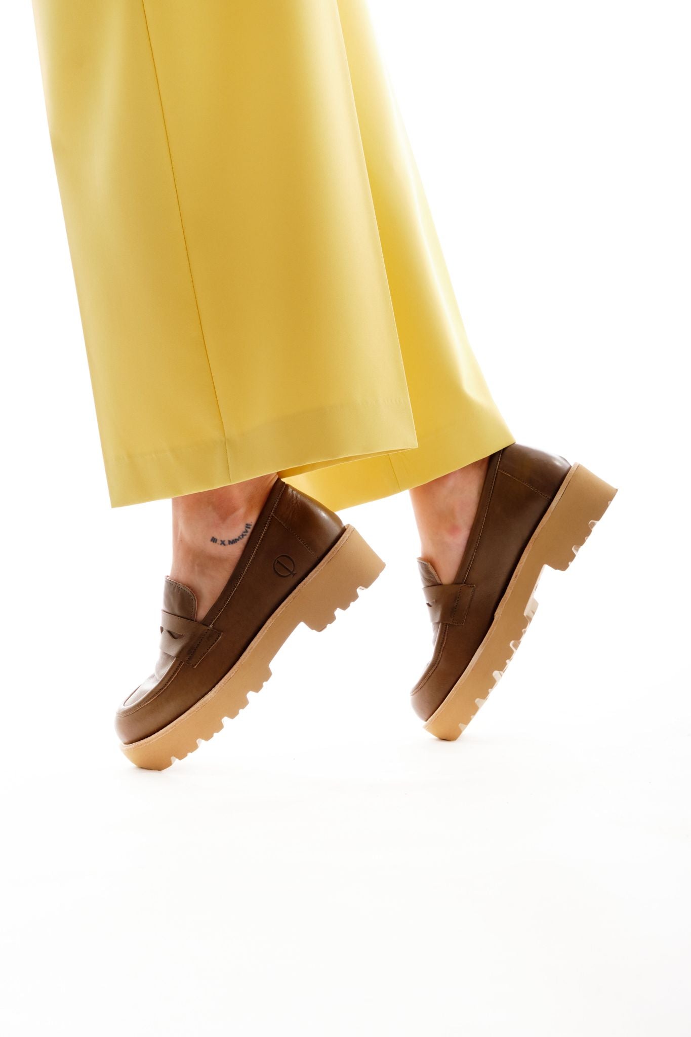 Dune Olive Loafer